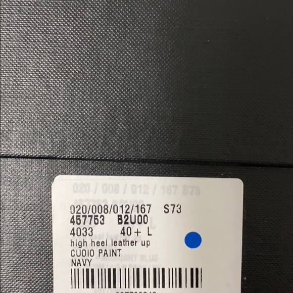 YSL Tribute platform sandal navy 40 1/2 - Picture 7 of 10